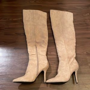 Boutique brand knee high boots. Size 8